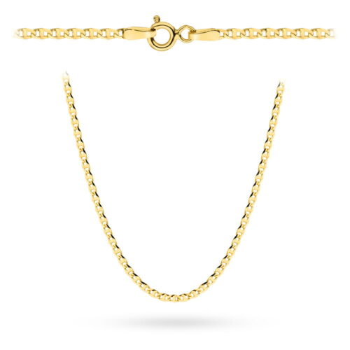 Złoty łańcuszek gucci 585